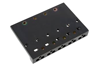 Amazon.com: Allparts BB-3360-003 5-String Omega Bass Bridge